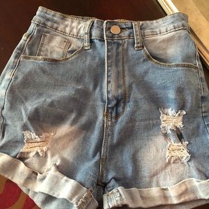 Jean shorts